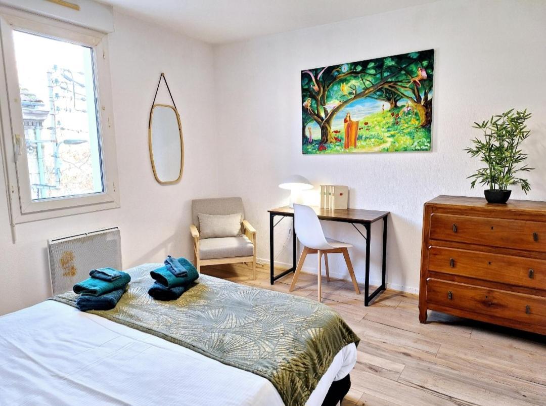 Appartement Cosy Proche Gare - Fibre Optique Et Parking Angouleme Exterior photo